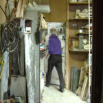 Impressie atelier II, Den Andel (2012) - video still Herman Tulp pano