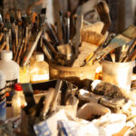 Impressie atelier VIII, Den Andel (2016) - foto Eric Spruit pano