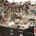 Impressie van het atelier (2016) - foto Eric Spruit pano