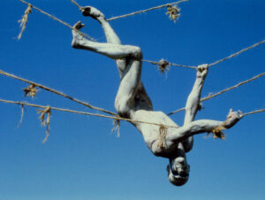 Performance Het Web, Portugal (1987) - foto Henk Reitsema