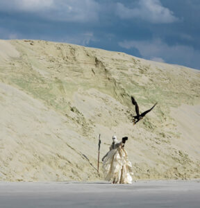 Performance met Zeearend, Sellingen IV (2008) - foto John Stoel pano