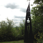Silhouet (1997) uit de tuin in Den Andel (2012) - foto Jan Willem Vis